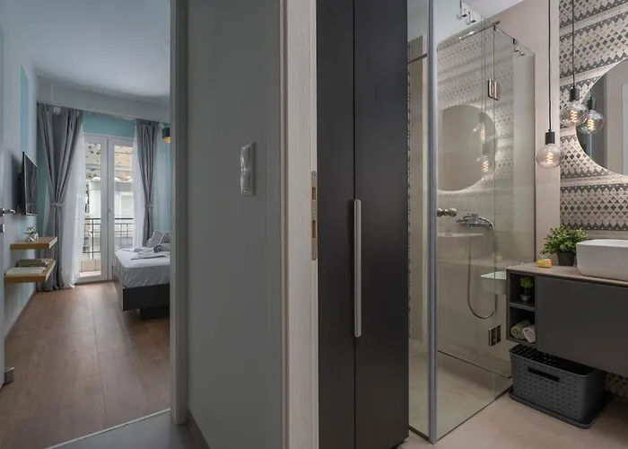 דירה Estia Apartment, Cozy, Spacious, Sunny, 2 Rooms-5 Beds סלוניקי